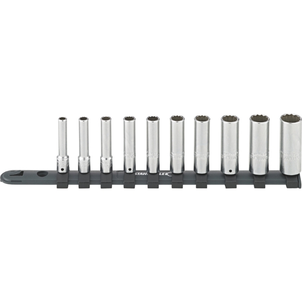 Untitled design-3 1/4" Drive deep socket set on clip rail - Image 1